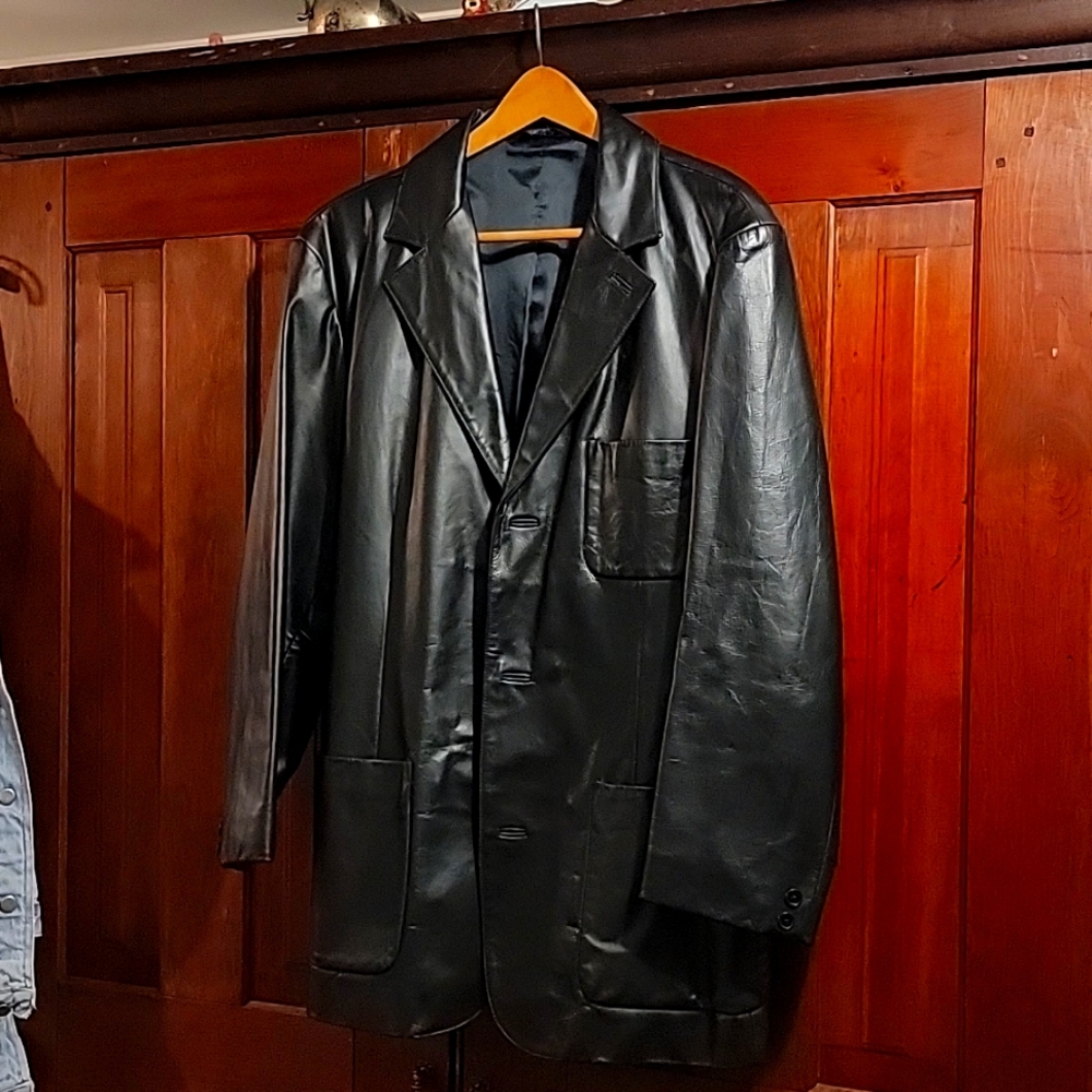 Leather jacket